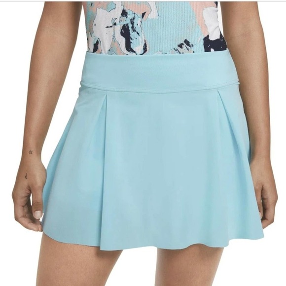 Nike Tennis Skort Aqua Blue NWT Size XXL - Picture 1 of 11